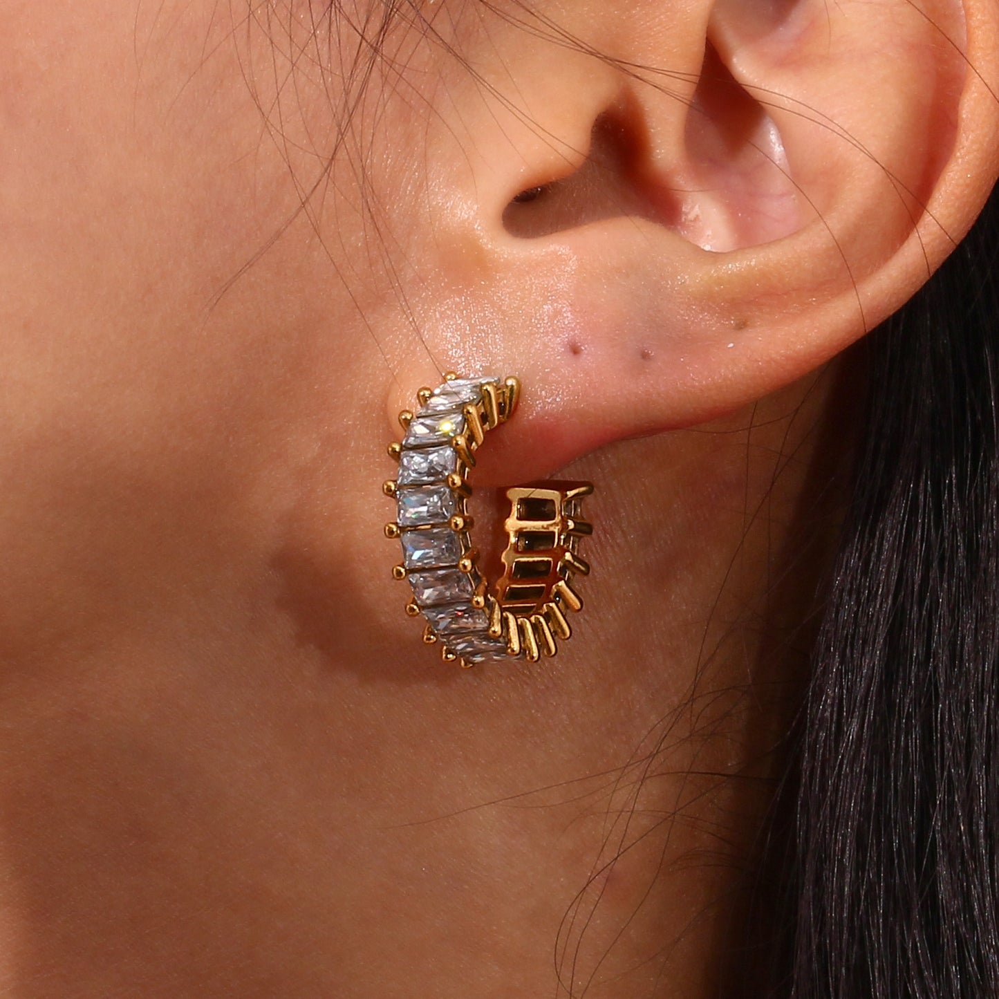 Shine Bright Zircon Earrings