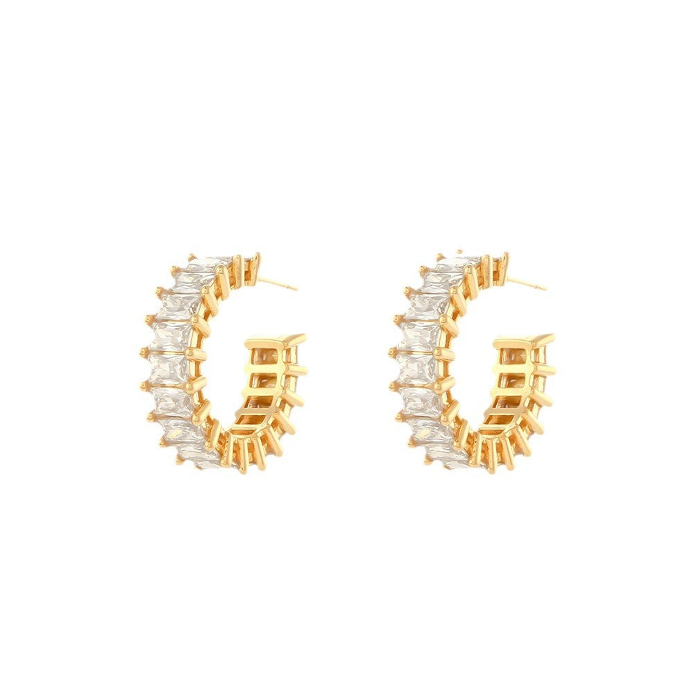 Shine Bright Zircon Earrings