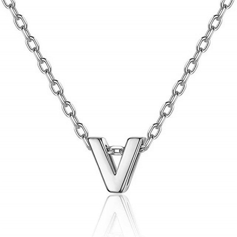 Initial Pendant Necklace