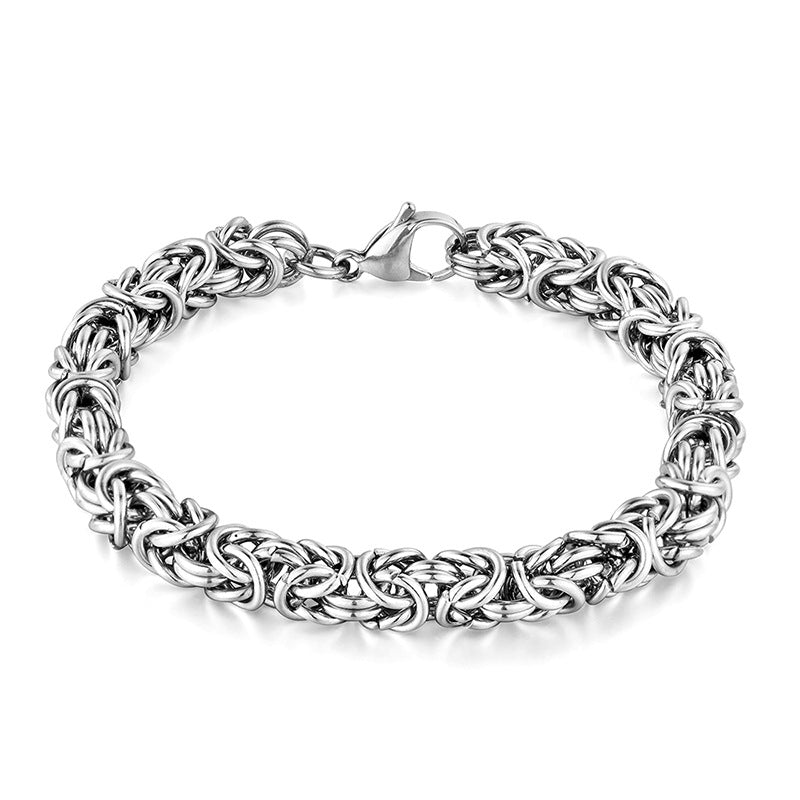 Gold Overlay Titanium Bracelet