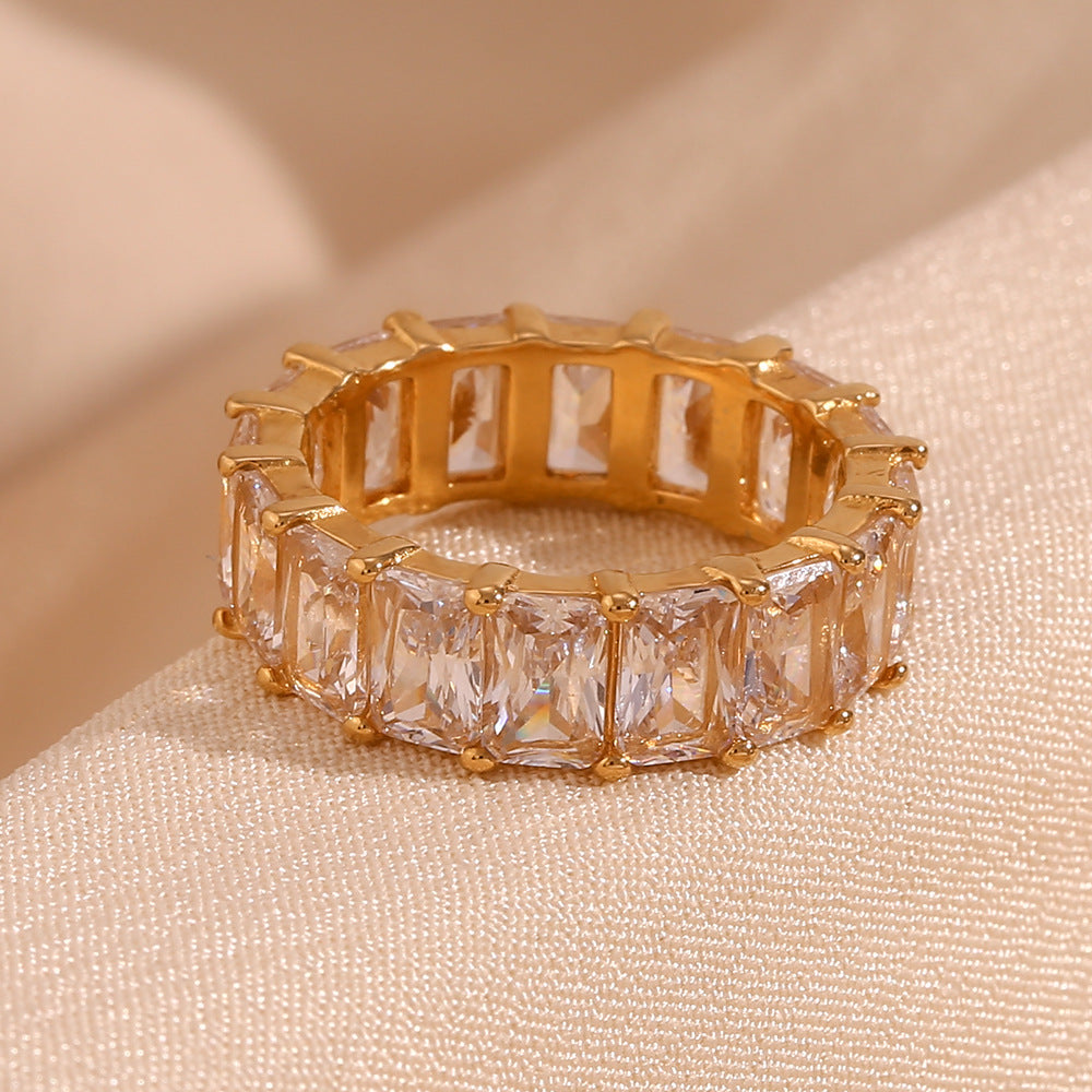 Infinity Diamond Inspired Ring