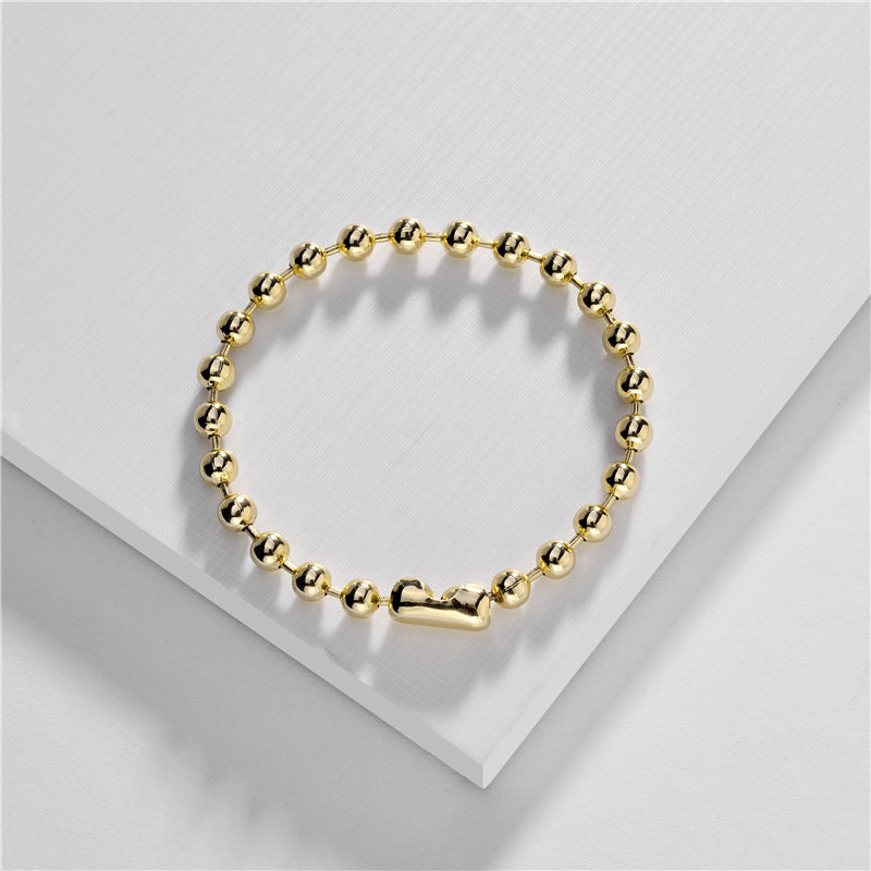 Gold Ball Chain Necklace