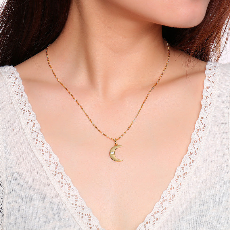 Crescent Moon Necklace