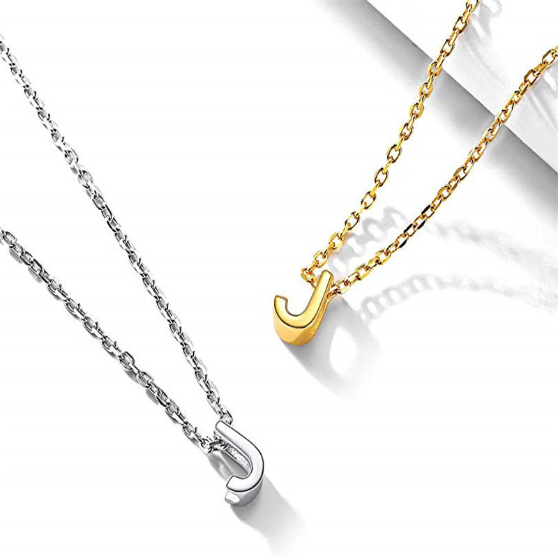 Initial Pendant Necklace