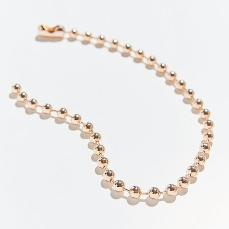 Gold Ball Chain Necklace