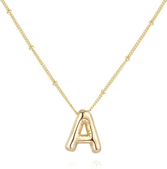 Balloon Letter Necklace