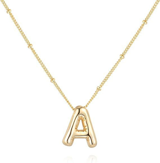 Balloon Letter Necklace