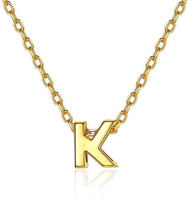Initial Pendant Necklace