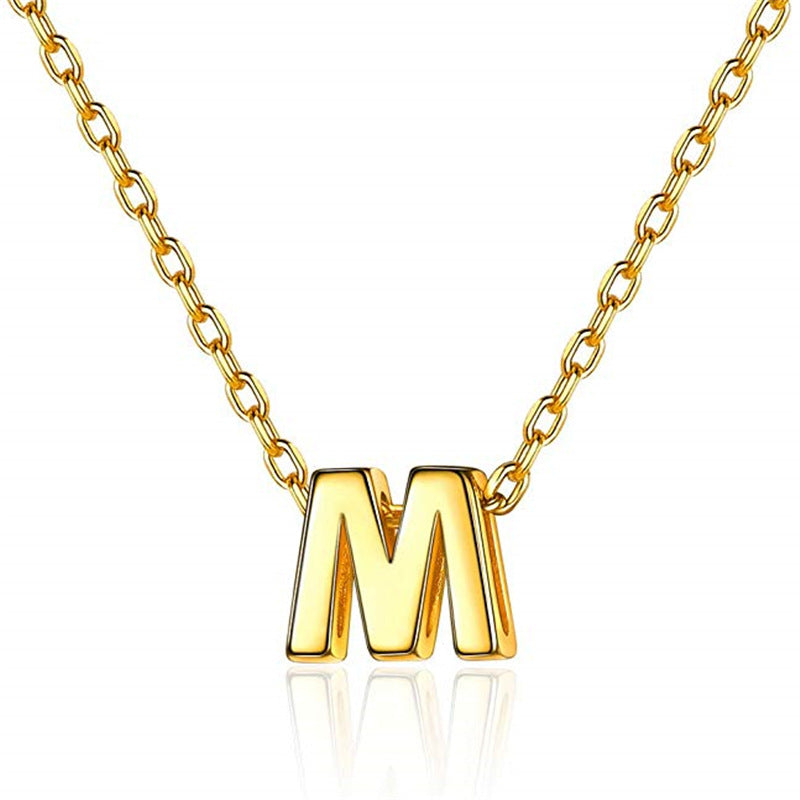 Initial Pendant Necklace