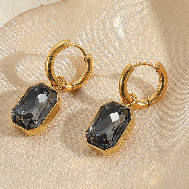 Stylish Polygon Pendants Earrings
