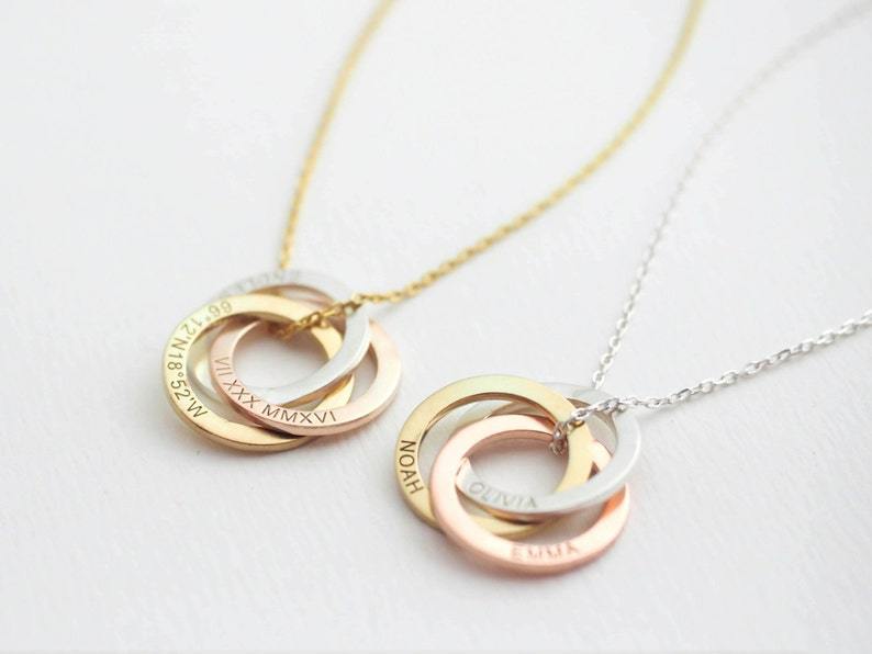 Eternity Custom 3 Ring Necklace