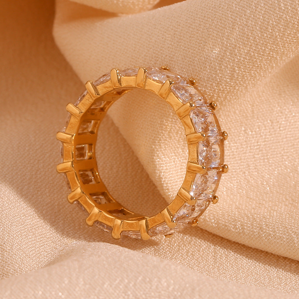 Infinity Diamond Inspired Ring