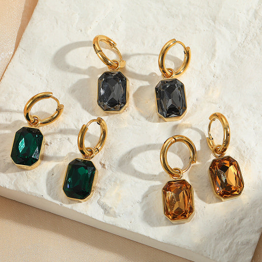 Stylish Polygon Pendants Earrings