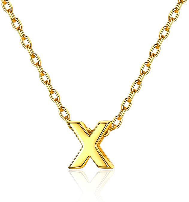 Initial Pendant Necklace