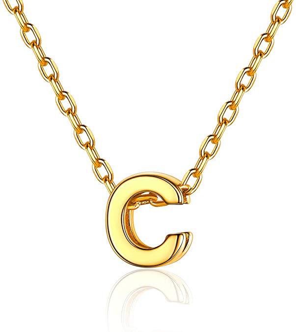 Initial Pendant Necklace
