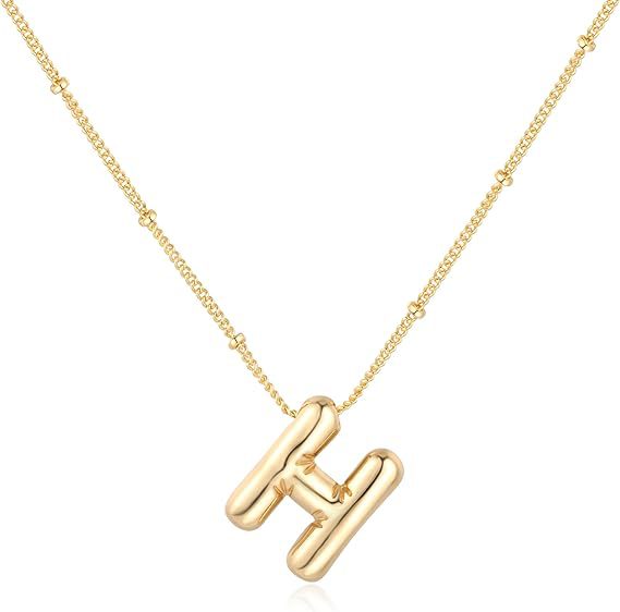 Balloon Letter Necklace