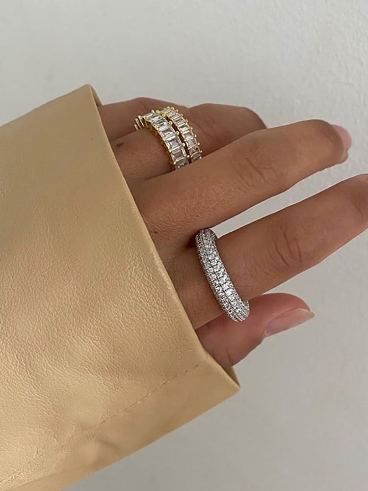 Infinity Pavé Ring