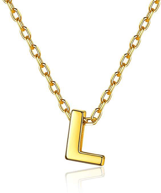 Initial Pendant Necklace