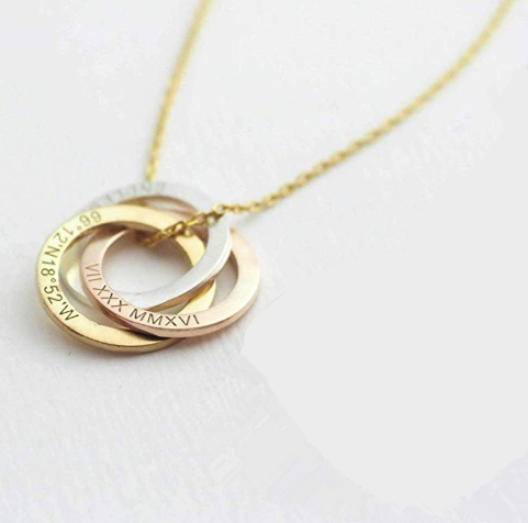 Eternity Custom 3 Ring Necklace