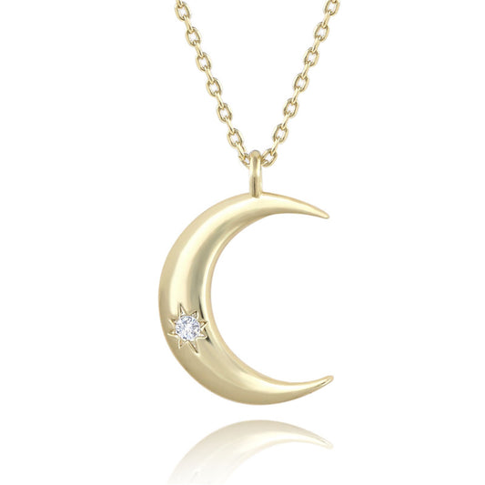 Crescent Moon Necklace