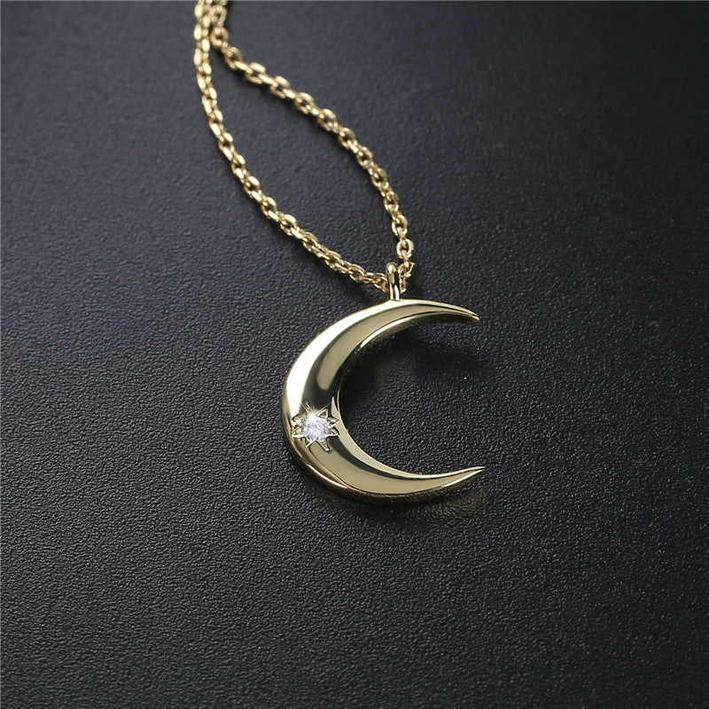 Crescent Moon Necklace