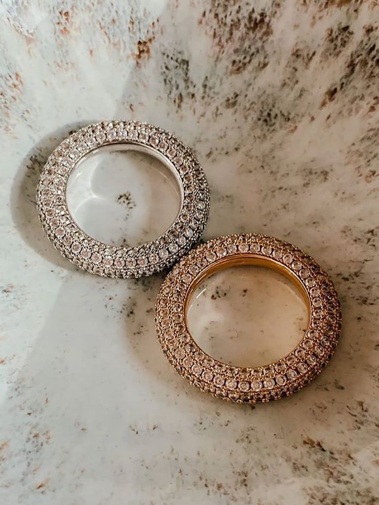 Infinity Pavé Ring