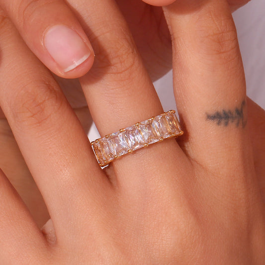 Infinity Diamond Inspired Ring