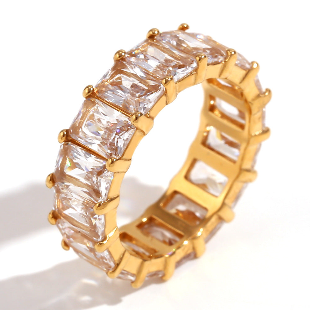 Infinity Diamond Inspired Ring