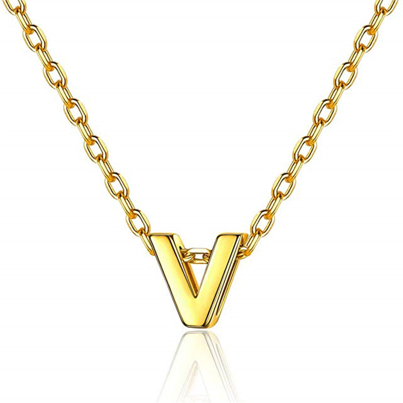 Initial Pendant Necklace