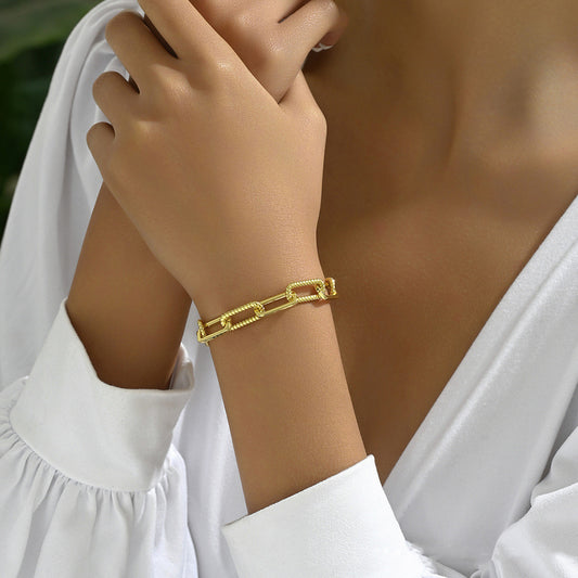 Horseshoe Chain Style Bracelet