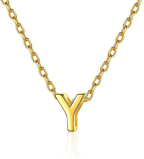 Initial Pendant Necklace