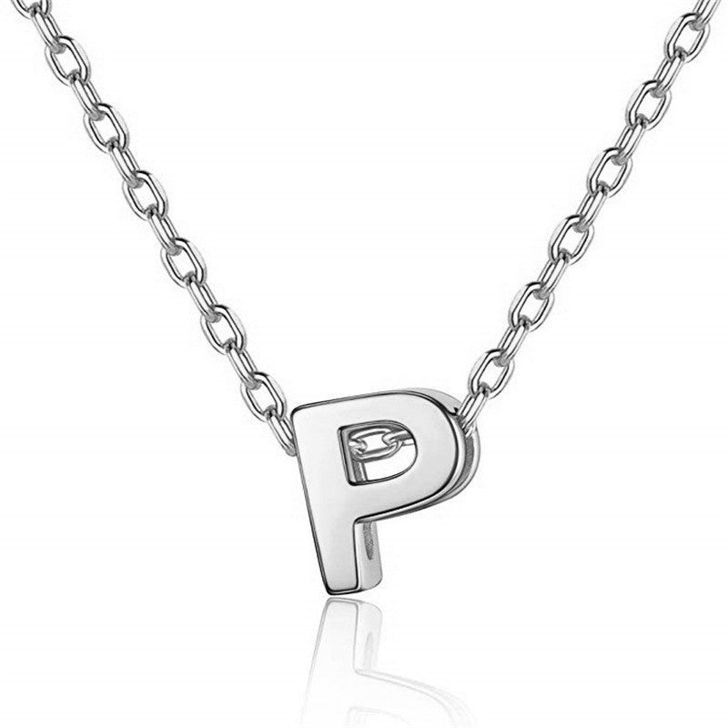 Initial Pendant Necklace
