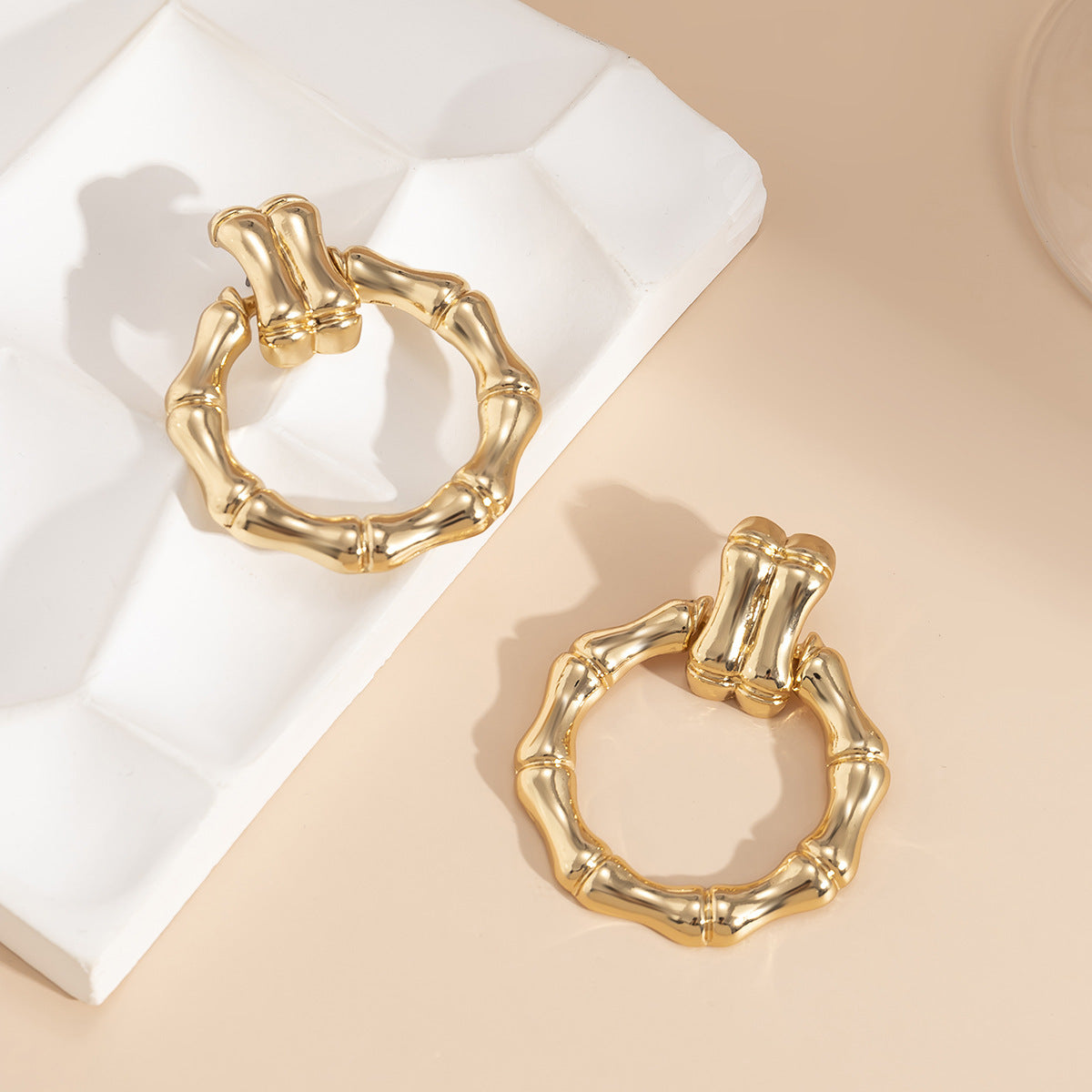 Double Bamboo Earrings