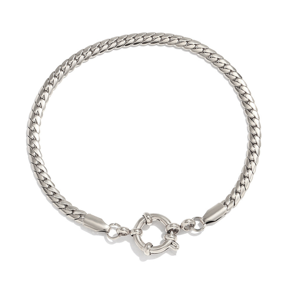 18K Gold Plated Slingshot Buckle Bracelet