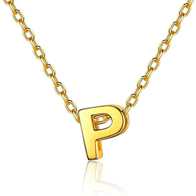 Initial Pendant Necklace