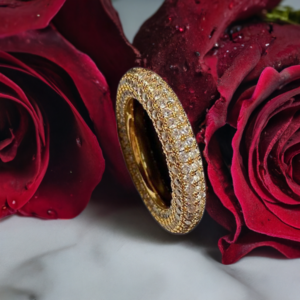Infinity Pavé Ring