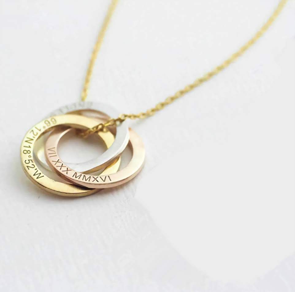 Eternity Custom 3 Ring Necklace
